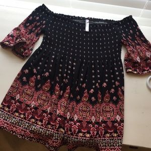 Off the shoulder top